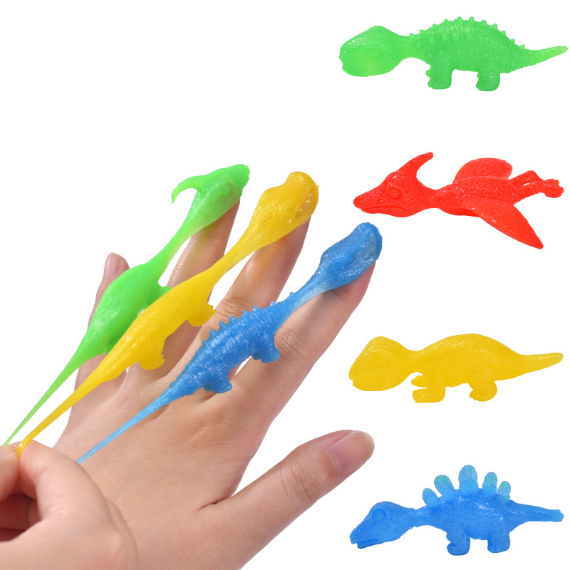 Creative Finger Ejection Dinosaur Decompression Toys For - Temu
