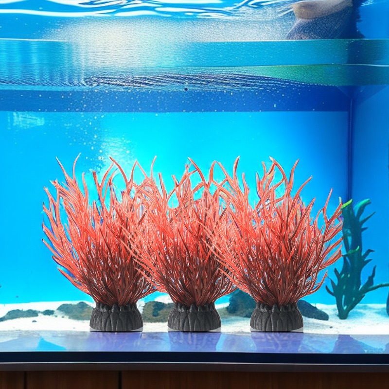 Artificial Aquatic Plant Ornament For Aquarium Simulation - Temu