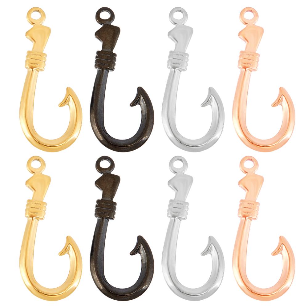 50pcs Mix Color Stainless Steel Earring Hook Clasps With Plastic