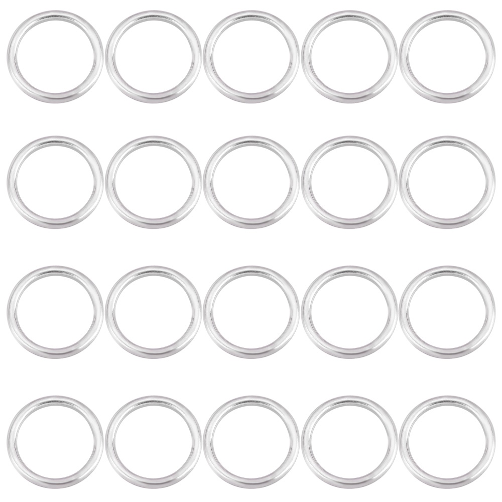 304 stainless steel jump rings for jewelry making round diameter 4