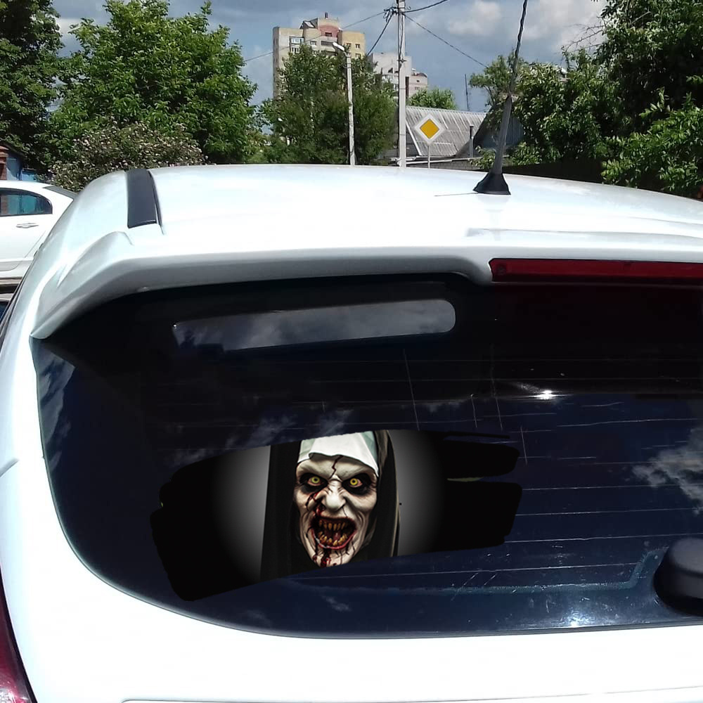 Halloween Stickers 3d Ghost Horror Car Stickers Window Temu