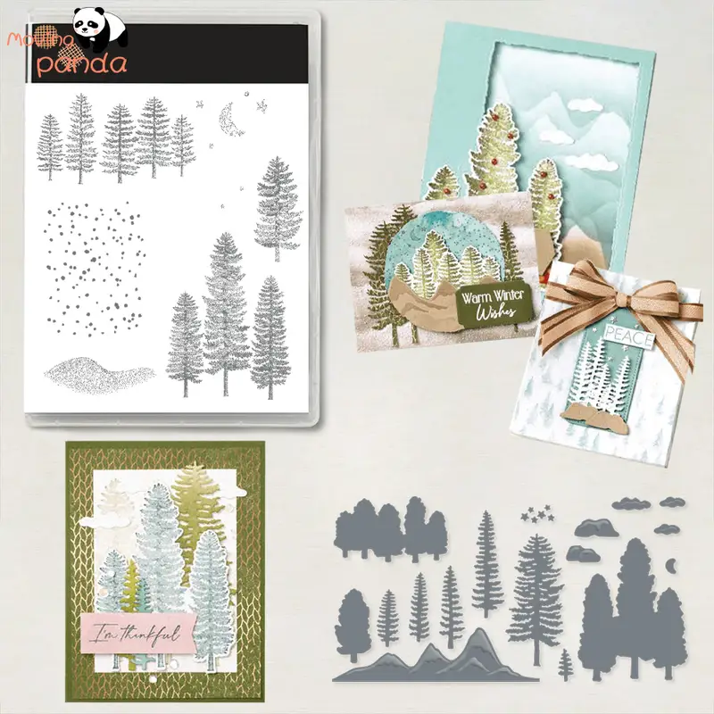 Forever Forest Stampin Up 2024 Clear Stamps And Metal - Temu