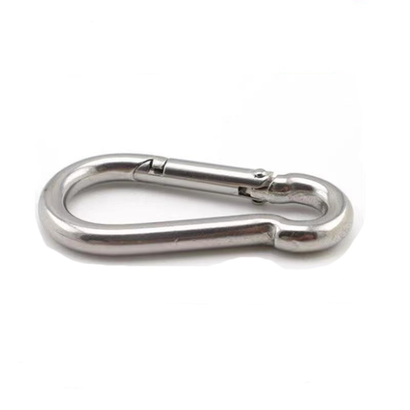 316 Stainless Steel Spring Hook Mountaineering Buckle Safety - Temu