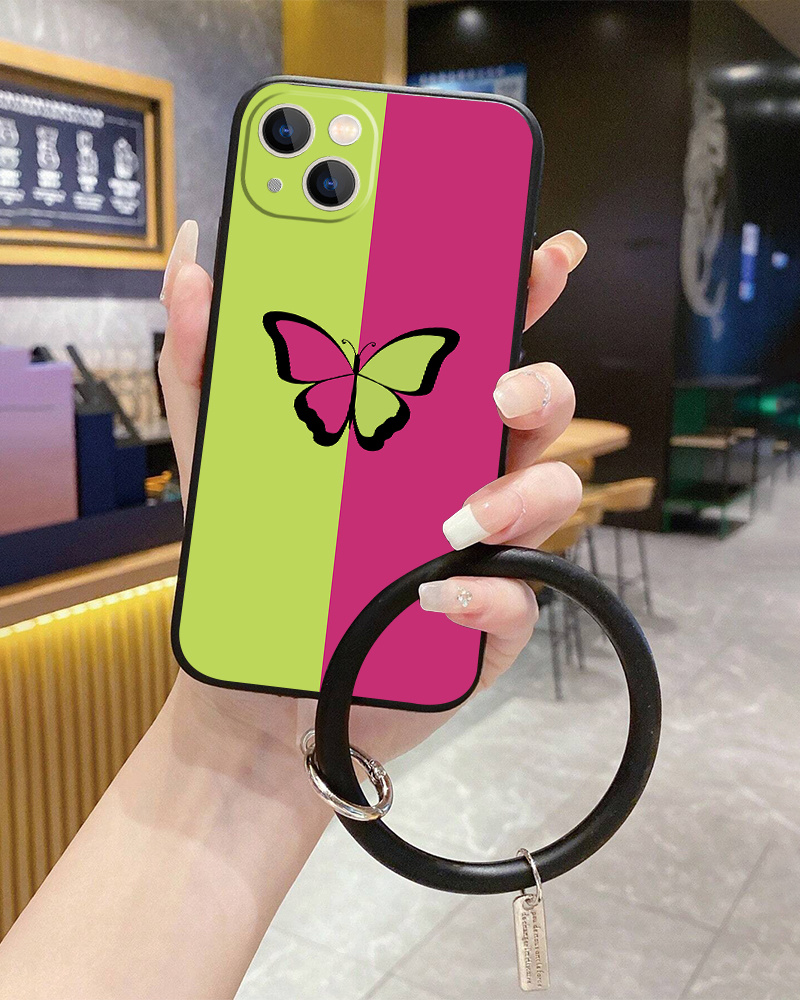 Fashion Girls Leather Strap Handbag Phone Case For iPhone 14 Plus 11 12 13  Pro Max Soft Cover Cute Color Plaid Shockproof Cases - AliExpress