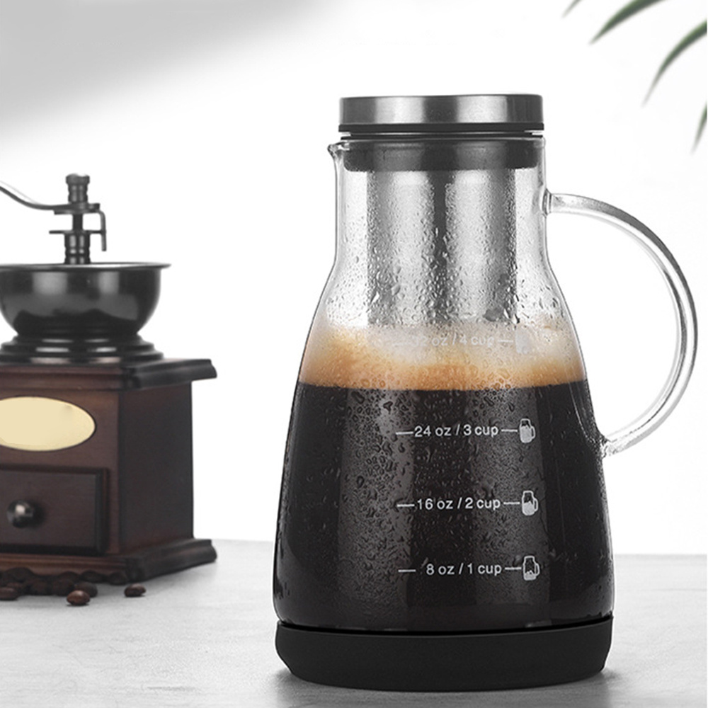 Glass Pot, Espresso Machine, Cold Brewing Ice Coffee Machine, Dual Purpose  Filter Coffee And Teapot, Espresso Ice Dripper Glass Pot, Kitchen Supplies,  Accessories - Temu