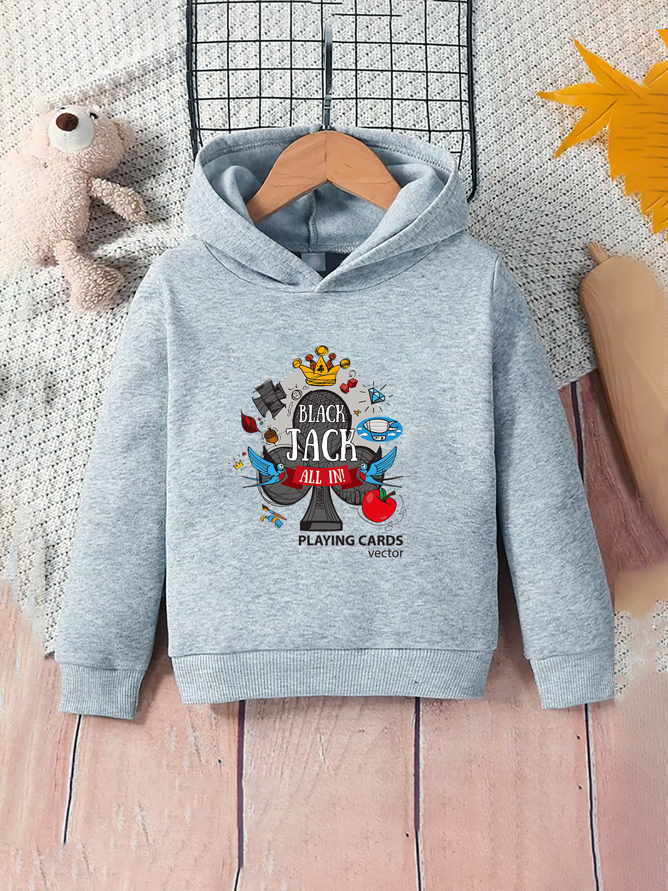 SUDADERA CAPUCHA NIÑO HOODED/KIDS