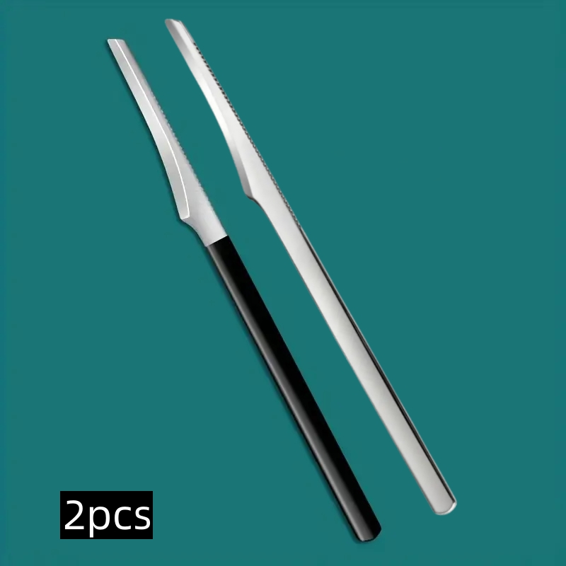 2Pcs Pedicure Knife Tool Professional Stainless Steel Foot