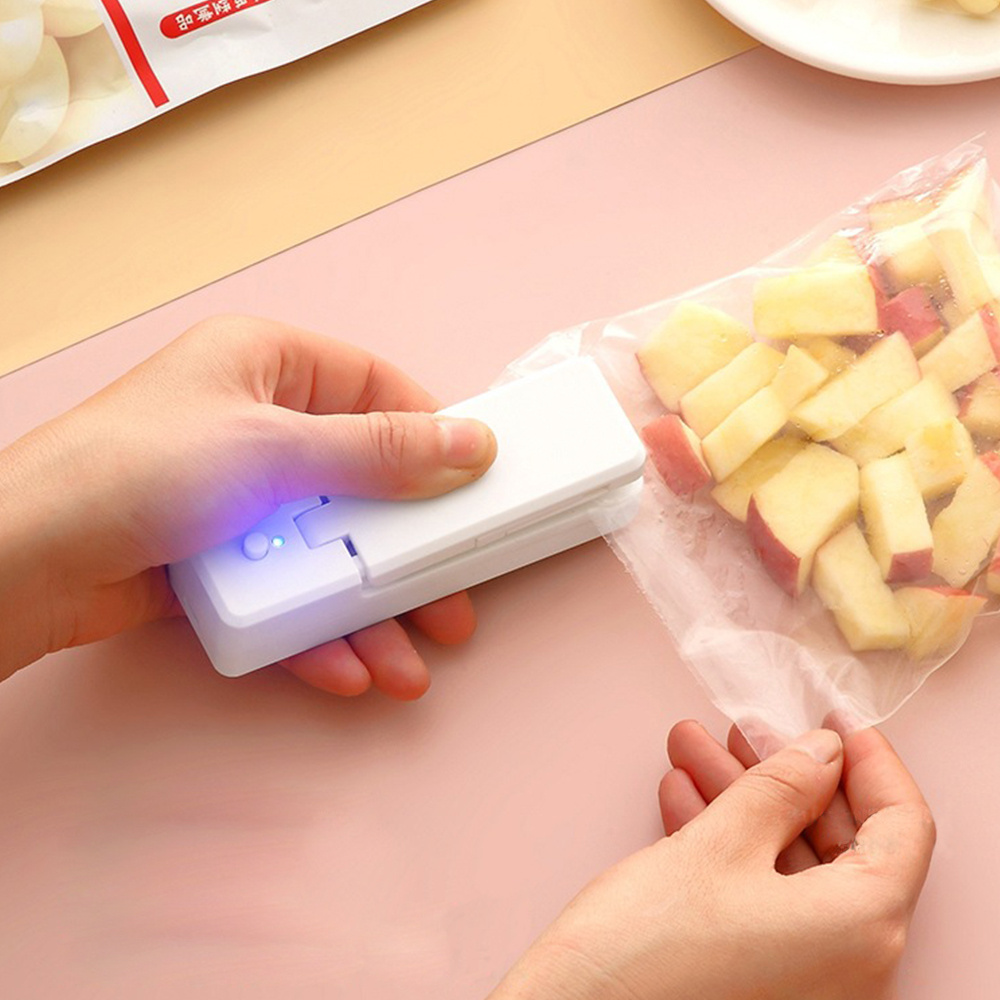 Handy Portable Bag Heat Sealer Food Snacks Plastic Package - Temu