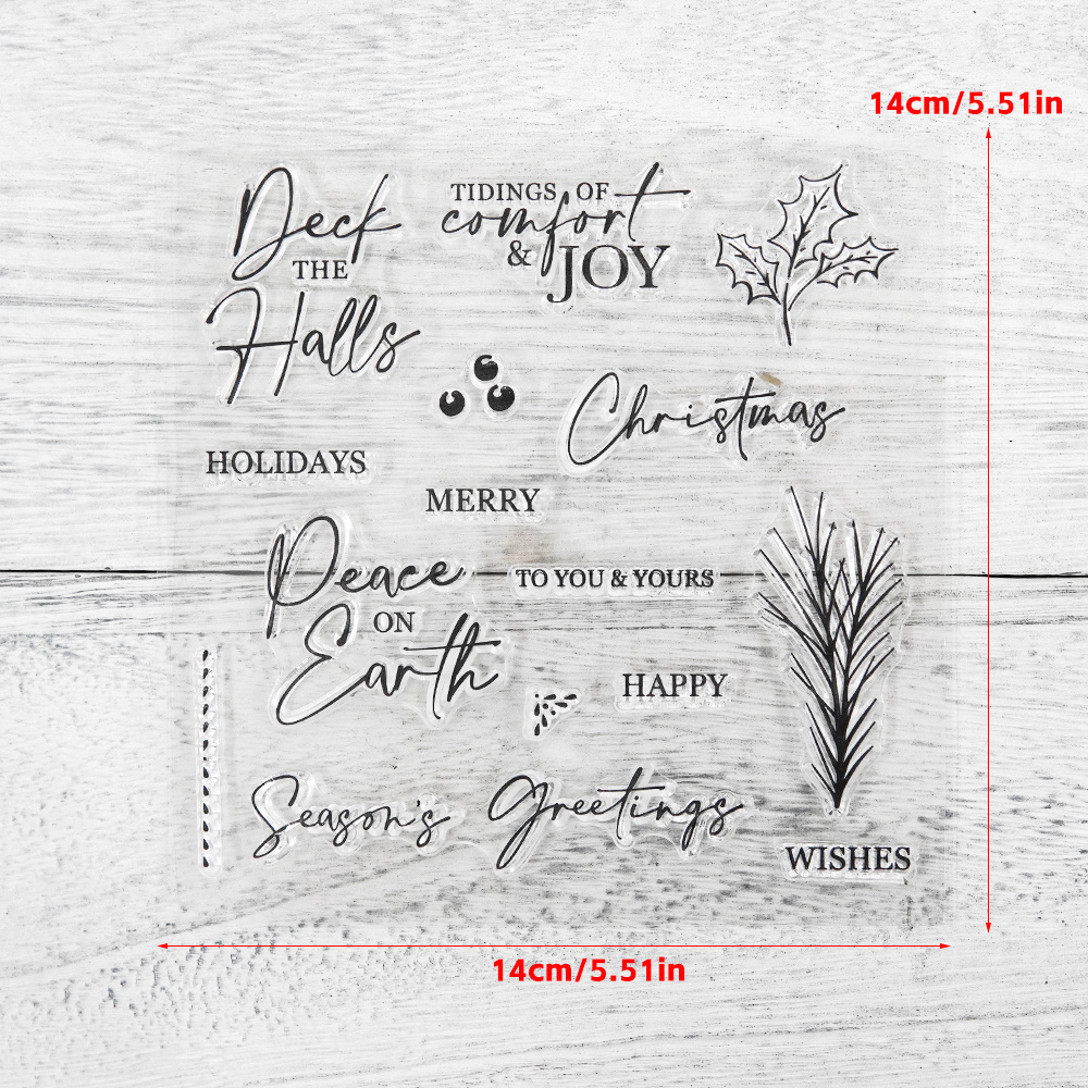 Merry Bright Christmas Stampin Up Stamps And Dies 2024 For - Temu