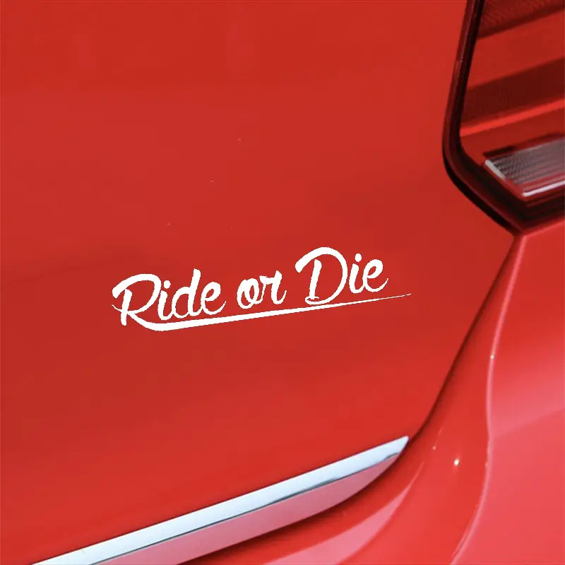 Ride Or Die Aufkleber, Auto-Stil, Aufkleber, Tuning, Racing, JDM,  Autoaufkleber Und Abziehbilder, Lustig