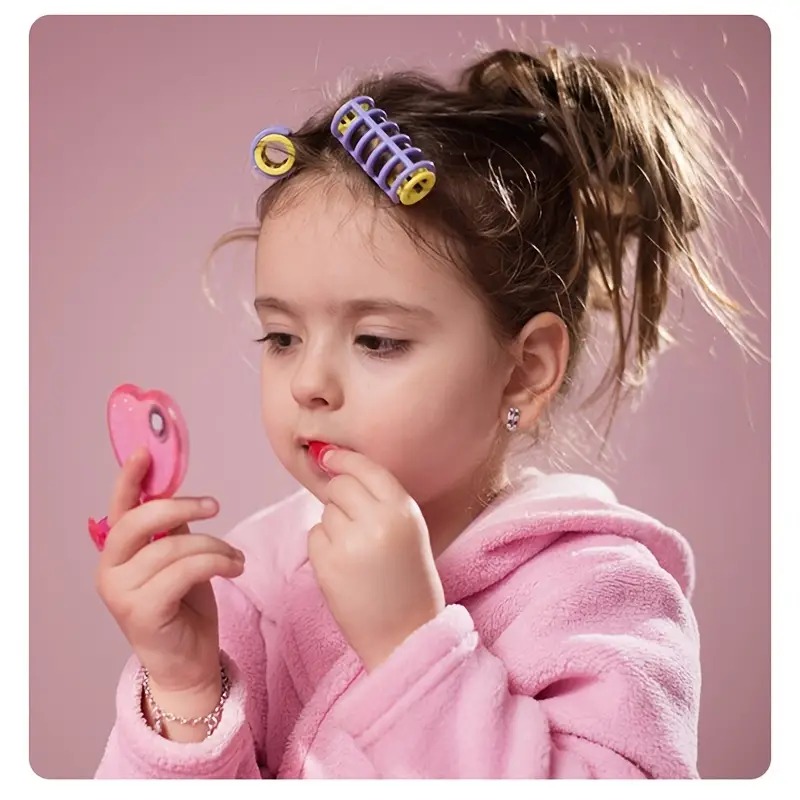 Kit Maquillaje Niñas Juego Maquillaje Niños Bolsa Cosméticos - Temu