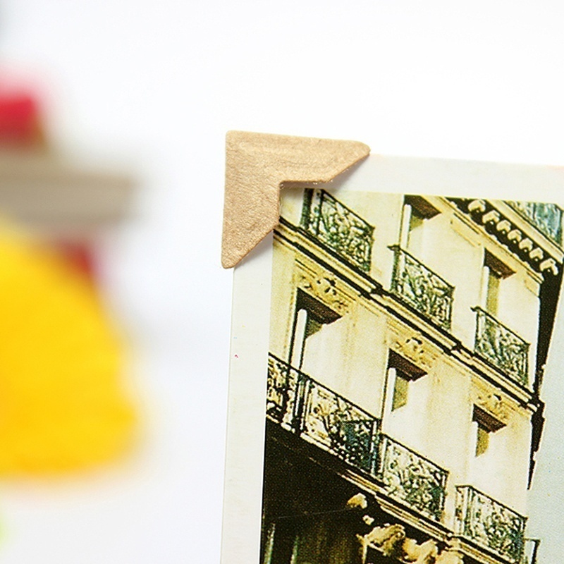 Acheter Autocollants en papier pour cadre de Scrapbooking Photo, décoration  d'angle d'album, DIY bricolage, 24 pièces
