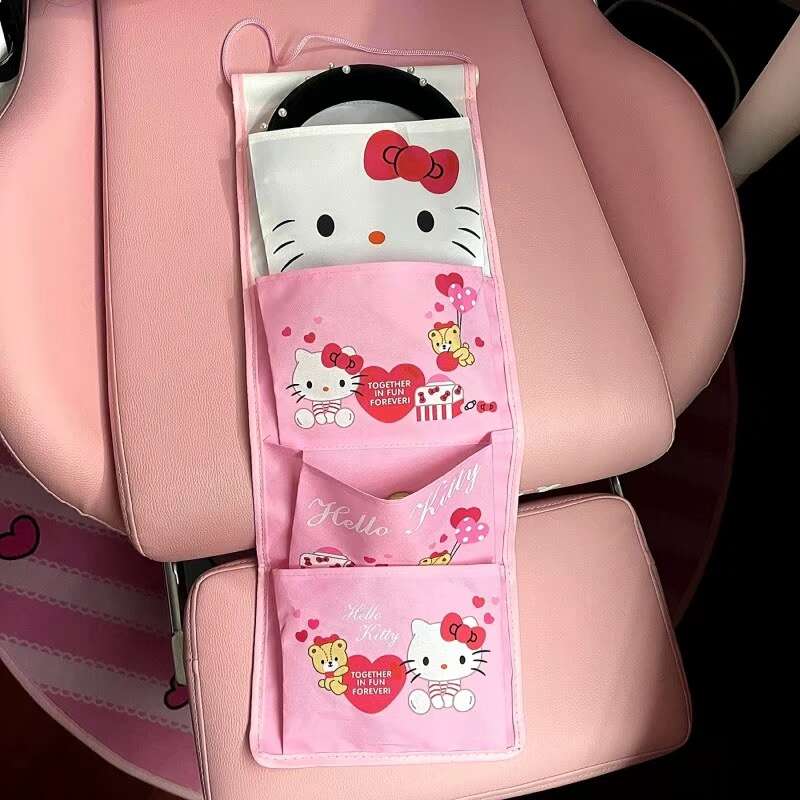 Hanging Storage Bag, Y2k Kawaii Hello Kitty Kuromi Cinnamoroll Cartoon