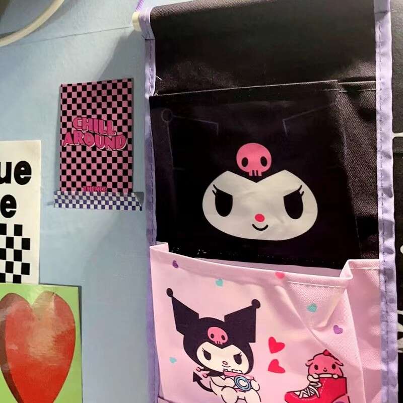 Hanging Storage Bag Y2k Kawaii Hello Kitty Kuromi Temu