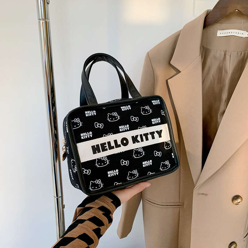 Hello Kitty Black Messenger Bags