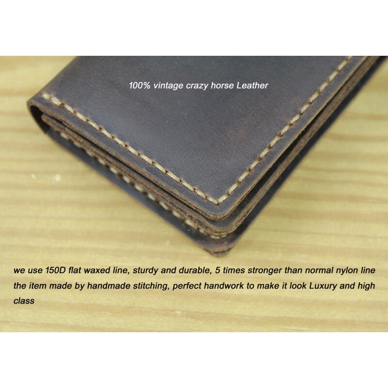 Le grand porte-cartes d'identité en cuir Made in France