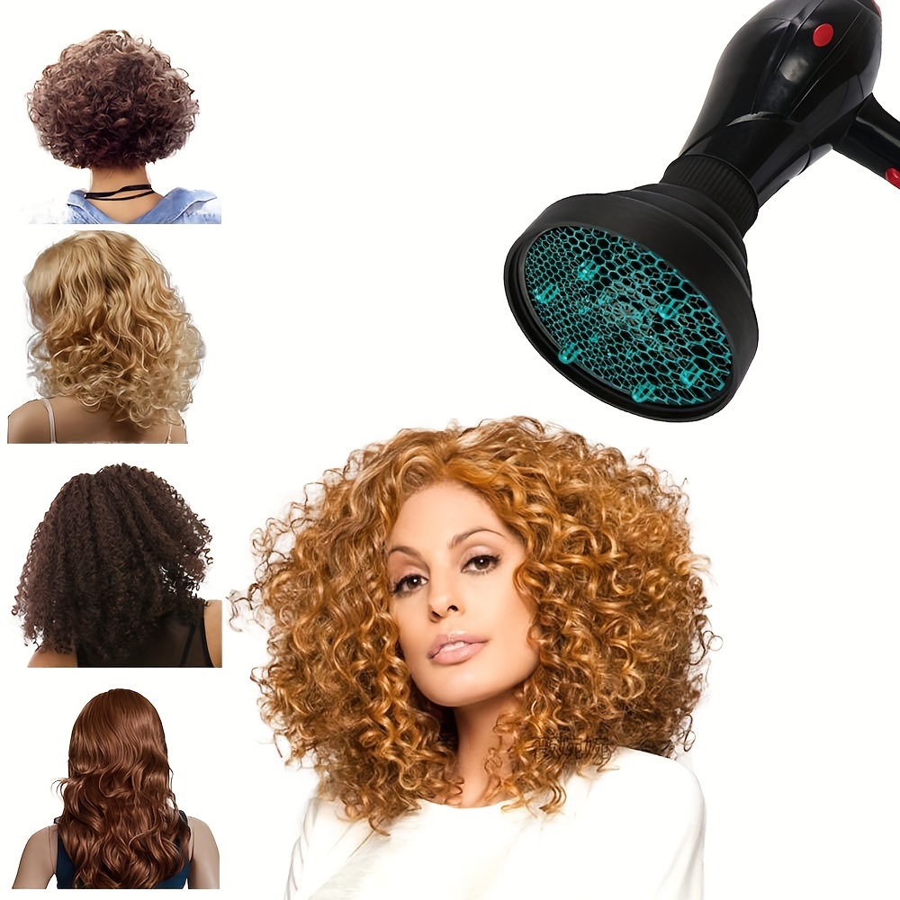 Sèche-cheveux Diffuseur, Souffleur De Cheveux Diffuseur Couverture Styling  Salon De Coiffure Accessoire pour Cheveux Bouclés ou Ondulés