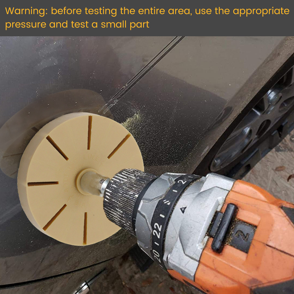 Decal Eraser Wheel Pneumatic Car Sticker Glue Remover Tool