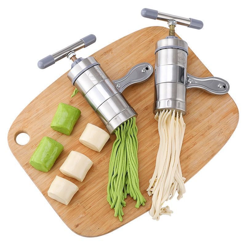 Manual Noodle Making Machine With 2 Noodle Mould, Hand-cranked Stainless  Steel Manual Noodles Press, Household Small Pasta Maker Machine, Noodle  Press Mould, Kitchen Utensils, Kitchen Supplies, Back To School Supplies -  Temu