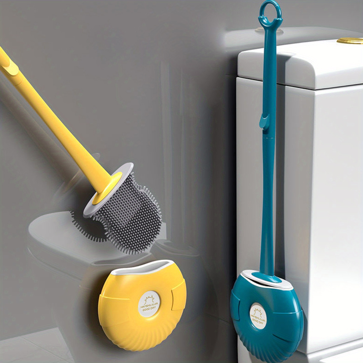 1pc Handle Cleaning Brush, Bathroom Corner Brushes, Household Scrubbing  Dead Corner Cleaning Brush, Suit For Toilet Bathroom