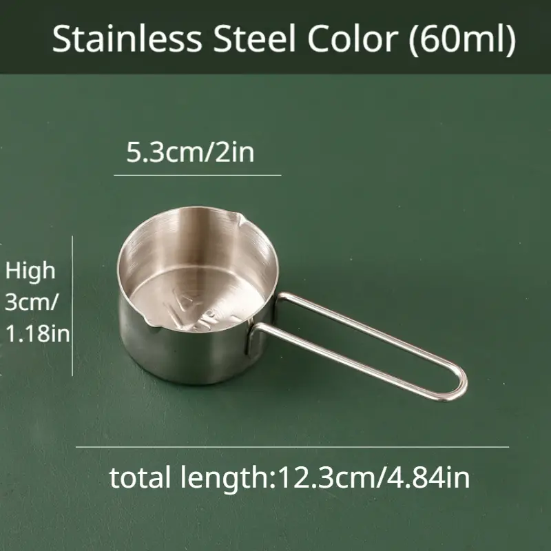 Measuring Cup, Stainless Steel Measuring Spoon, Metal Measuring