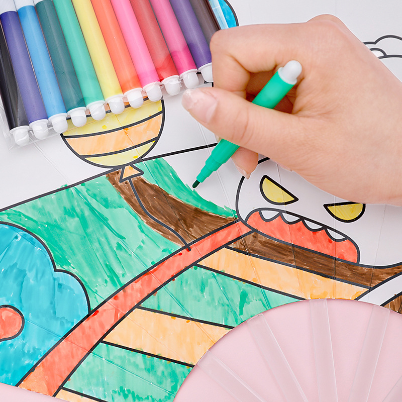 Crayola 20 Super Tips Watercolor Markers Set Children's Non-toxic Washable  Brush Kindergarten Primary School Students