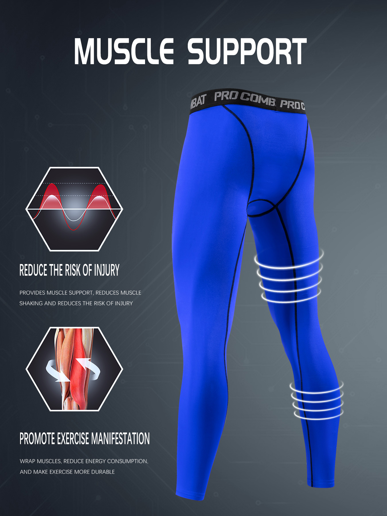 Men's Solid Bottom Leggings Active Quick Drying Breathable - Temu