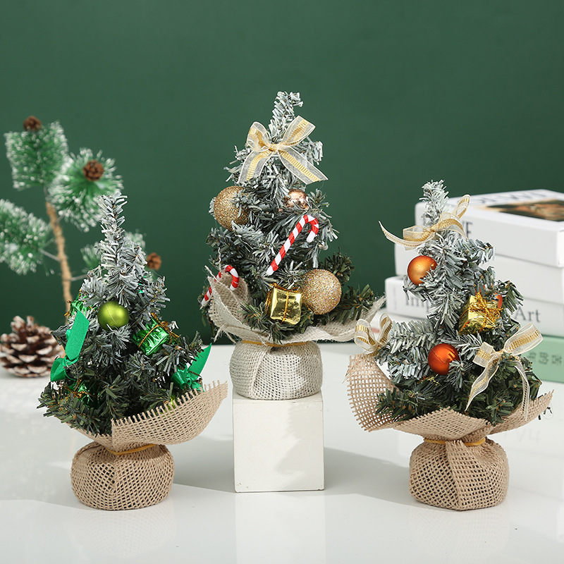 Lighted Ceramic Christmas Tree Christmas Tabletop Decorations