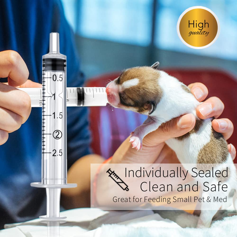 20ml Plastic Syringe 510 Pack for Liquid Measuring