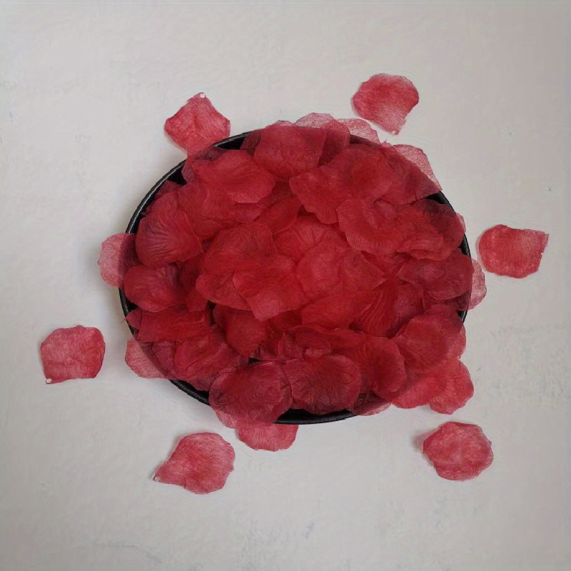 Romantic Artificial Rose Petals Perfect For - Temu