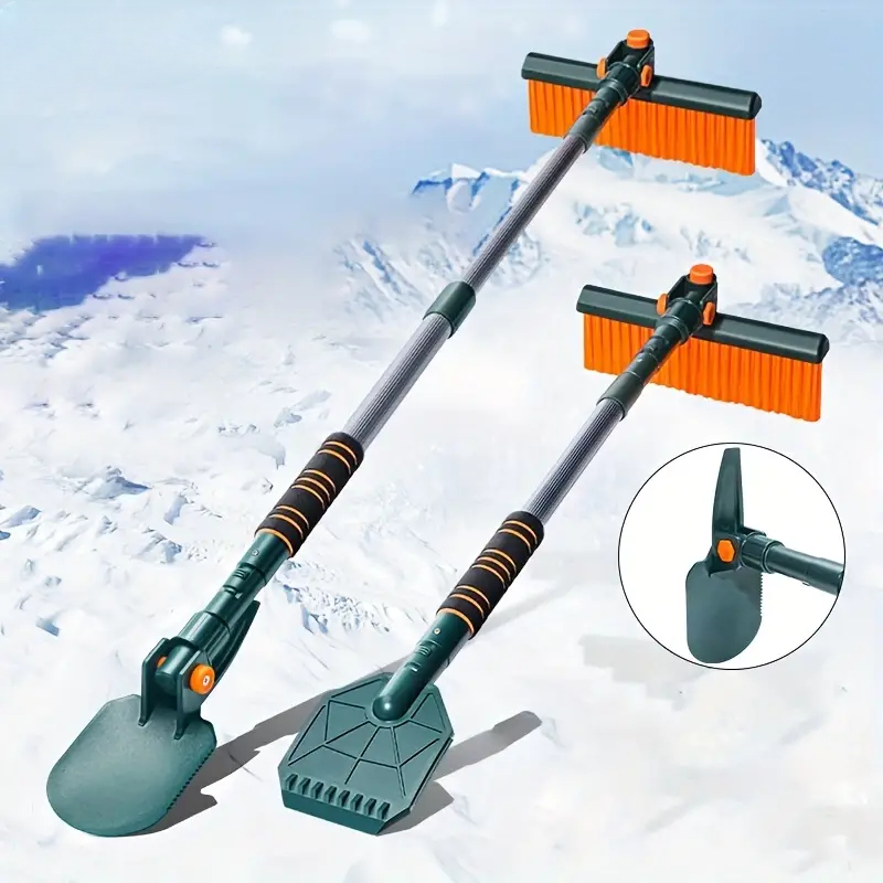 Removable Multifunctional Snow Shovel Portable Telescopic - Temu