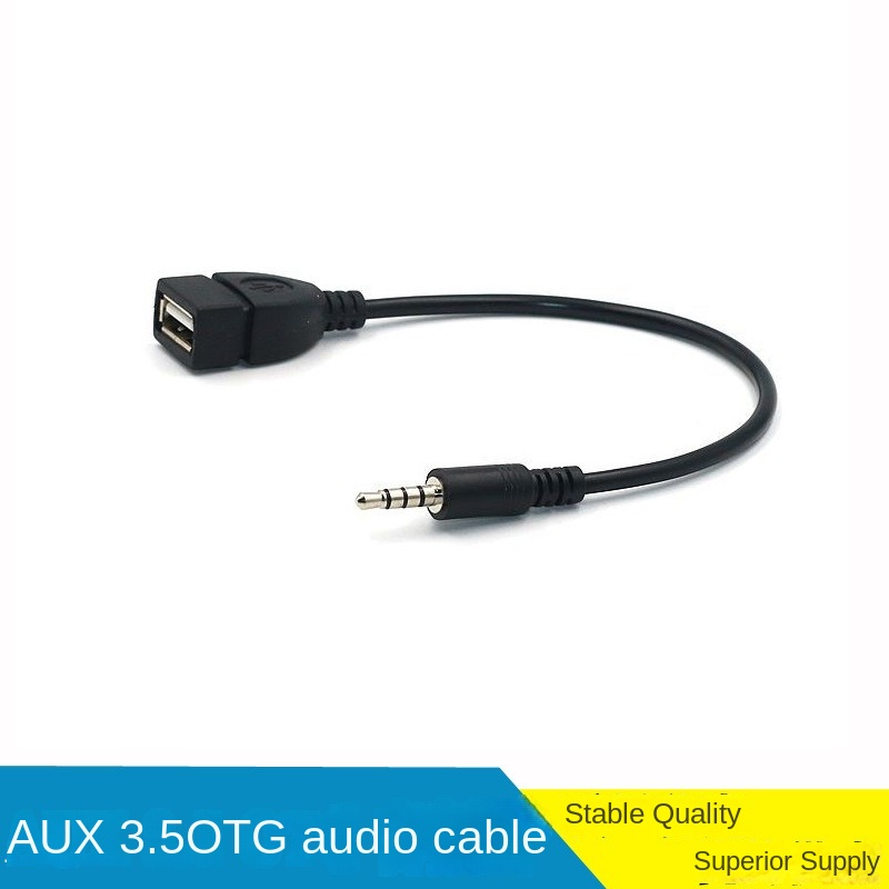 Câble Audio Aux De Voiture Vers USB USB Vers Câble Audio De - Temu