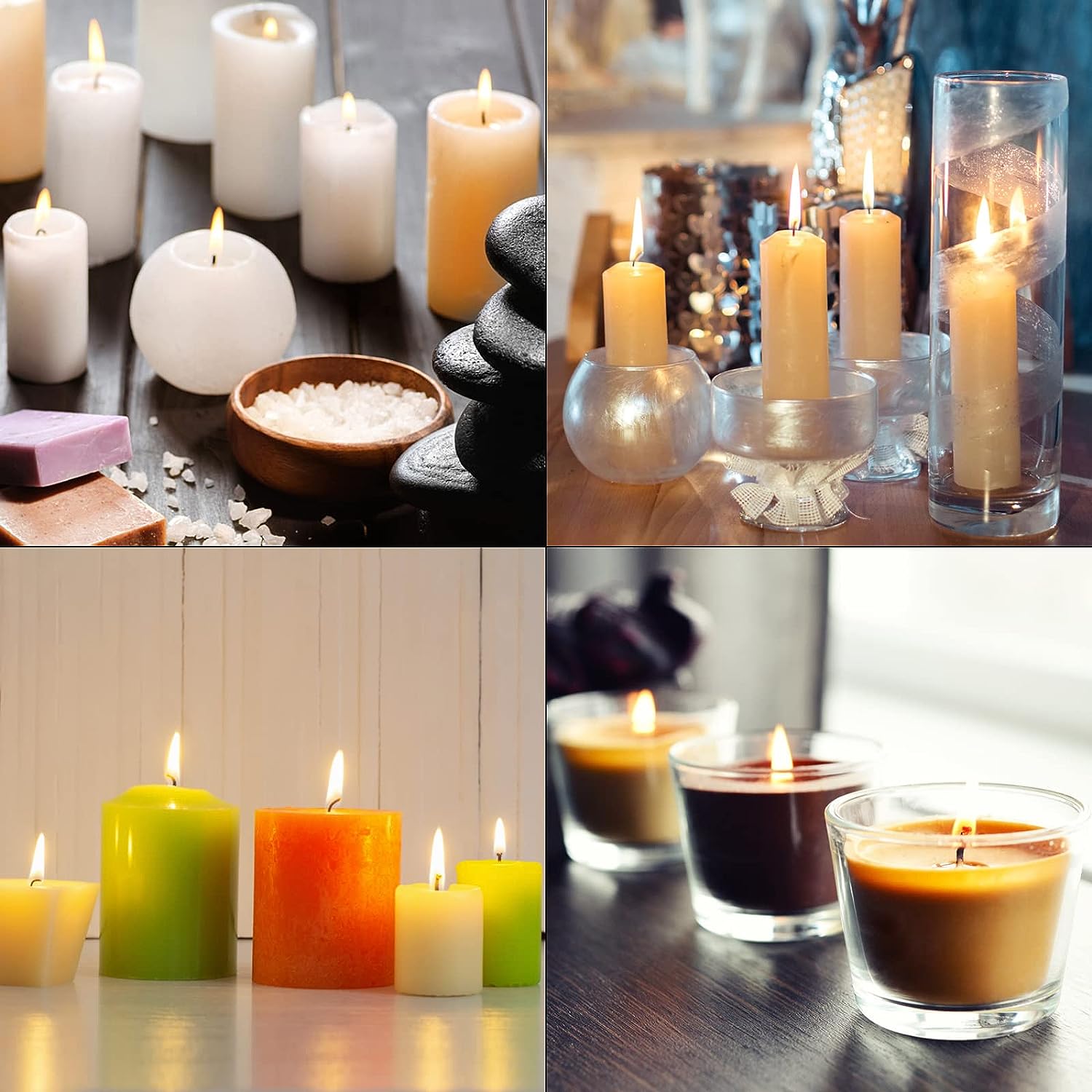 Candle Wick Kit, 150pcs Candle Wicks, Candle Wick Stickers 150pcs and  Candle Wick Centering Device 1 pcs, Candle Making Supplies for Candle  Making, Candle DIY 