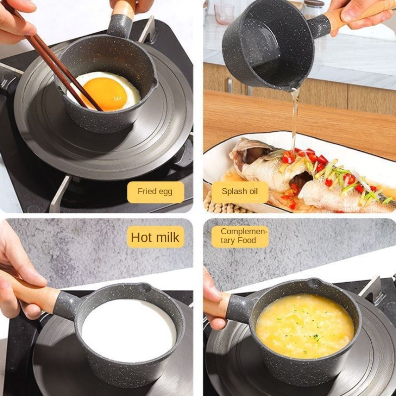 Nonstick Frying Pan Cast Iron Skillet Egg Fry Pan Grill Pan - Temu