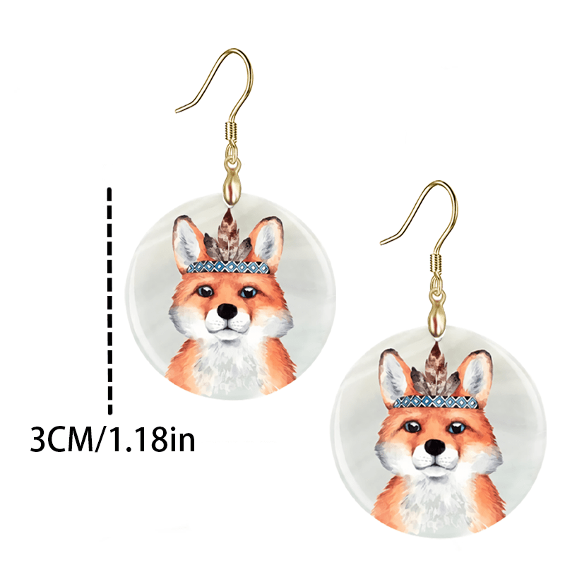 Fox Authentic Earrings & Fox Gifts