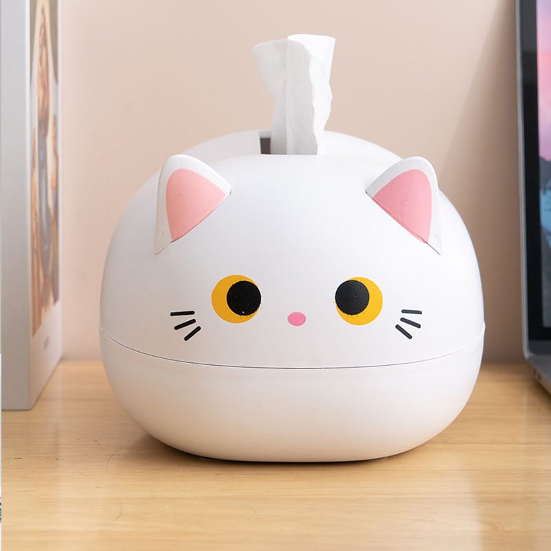 Cat Tissue Box: Desktop & Car Storage - Bedroom & Living Room
