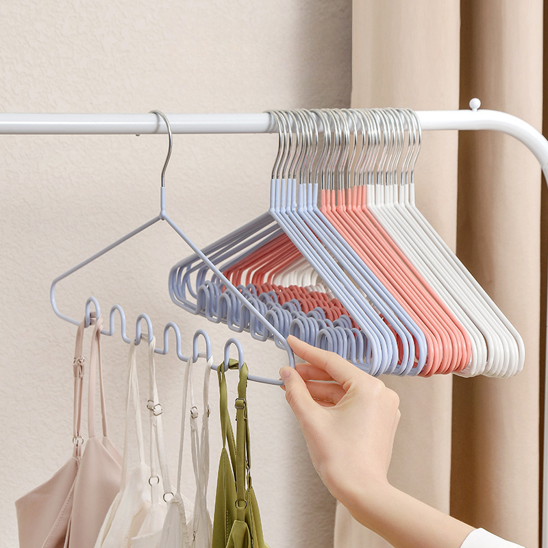 Traceless Hanger Household Hook Drying Clothes Brace Anti-shoulder Corner  Non-bulge Bag Drying Clothes Non-slip Drying Rack Wide Shoulder Storage For  Clothing Stores - Temu