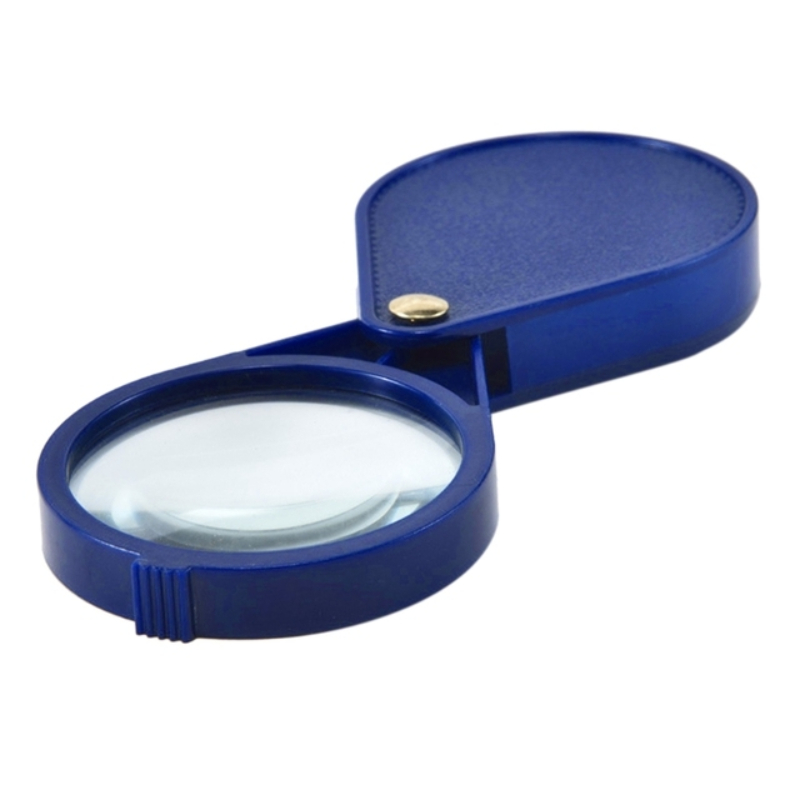 (2) 10X Jewelers Loupe Magnifier Pocket Magnifying Glass Jewelry Eye Loop  Coin
