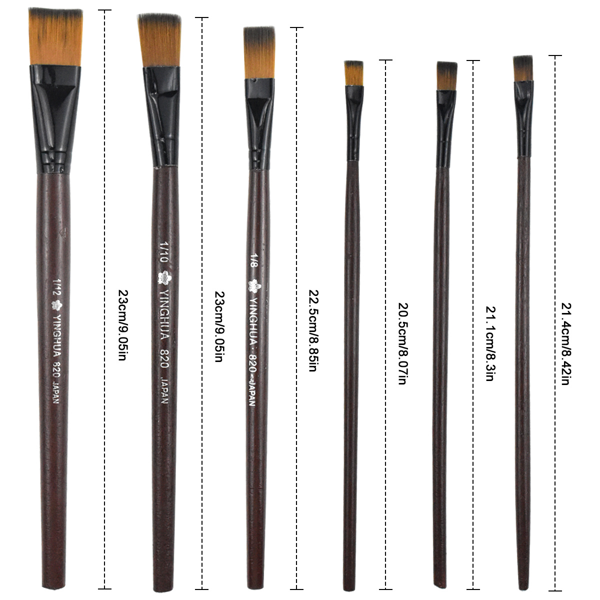 6pcs Art Brush Set For Painting, 6 Types Of Brushes, Suitable For  Classrooms, Artists - Beautiful Art Brushes For Painting