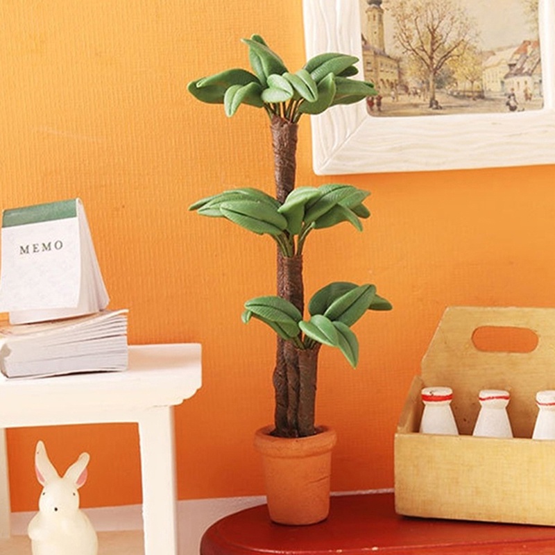 Acheter 1:Pot de fleurs Miniature en pot pour maison de poupée, modèle de  bonsaï, décoration de jardin, 12 pièces