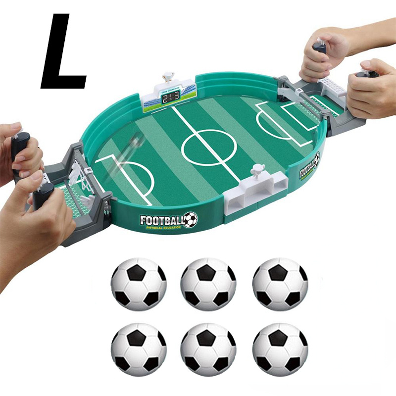 Youpo Jeu interactif de Baby-Foot,Jeux de société de Football de Bureau -  Jouets interactifs Machine de Course de Chevaux, Je