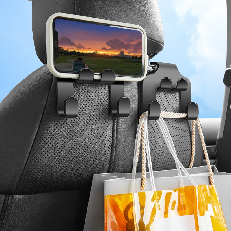 Car Seat Headrest Hook Hanger Storage Organizer Universal For