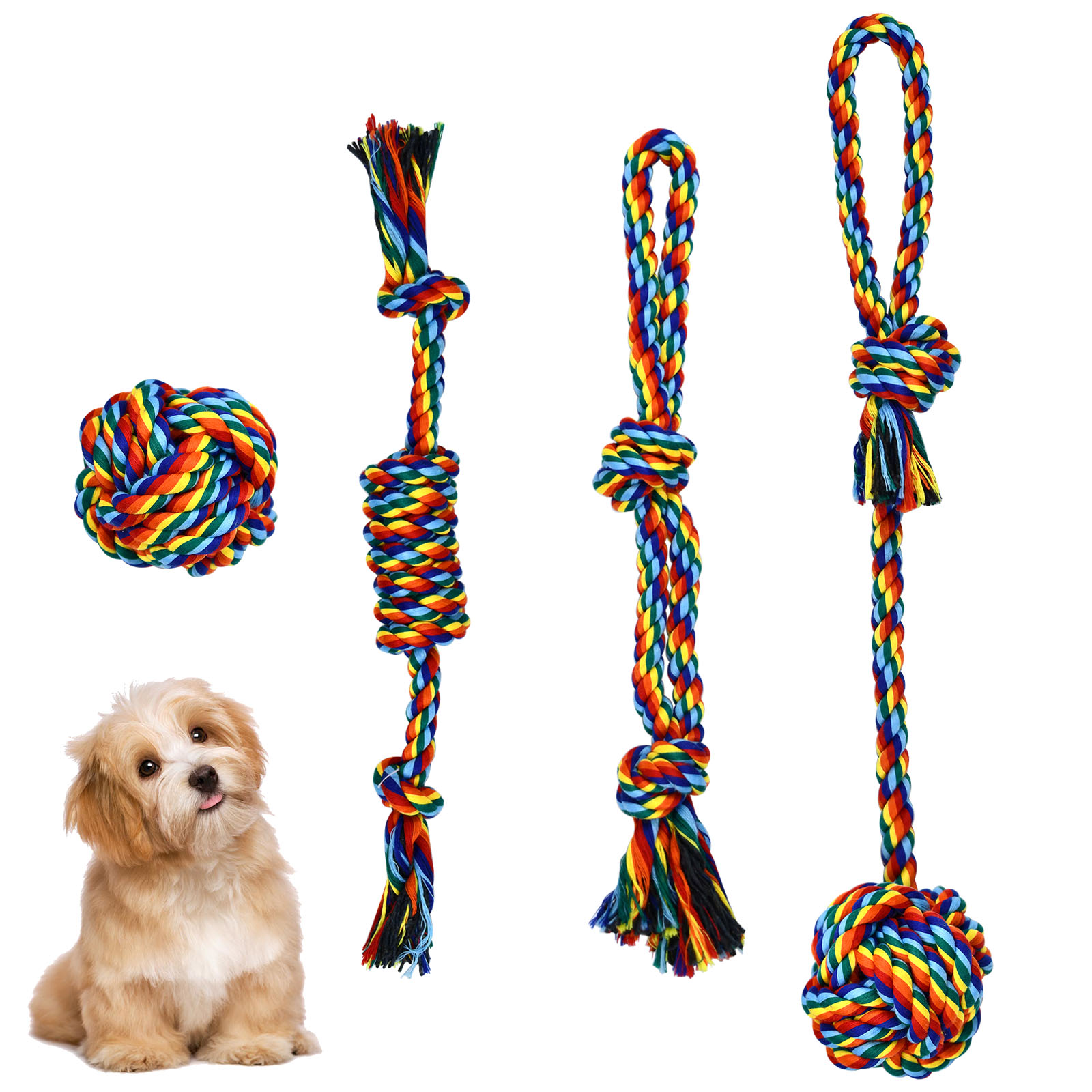 Dog Toys For Aggressive Chewers interactive Dog Toys Tug Of - Temu