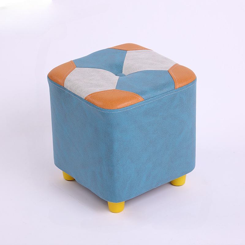 Small Footstool Ottoman velvet Soft Footrest Ottoman With - Temu