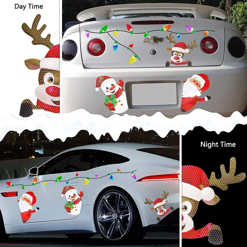 Set Weihnachtliche Auto kühlschrank dekoration - Temu Austria