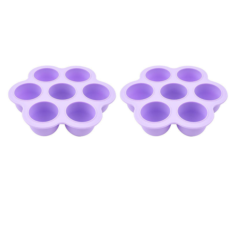 3 PCS Reusable Silicone Egg Mold Round Egg Bites Pan Small Sous