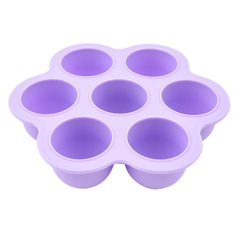 Cheap 3 PCS Reusable Silicone Egg Mold Round Egg Bites Pan Small Sous Vide  Egg Bite Maker Air Fryer