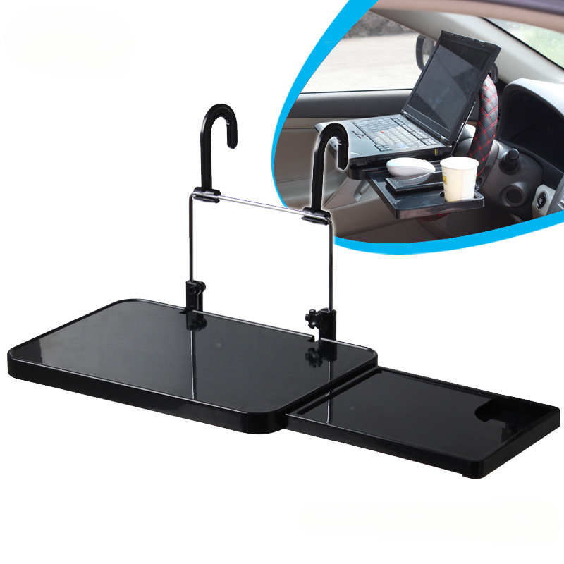 Adjustable Car Steering Wheel Table Board Laptop Computer Desk Mount Stand  Eating Drinking Tray Holder For Auto Travel Driver - AliExpress