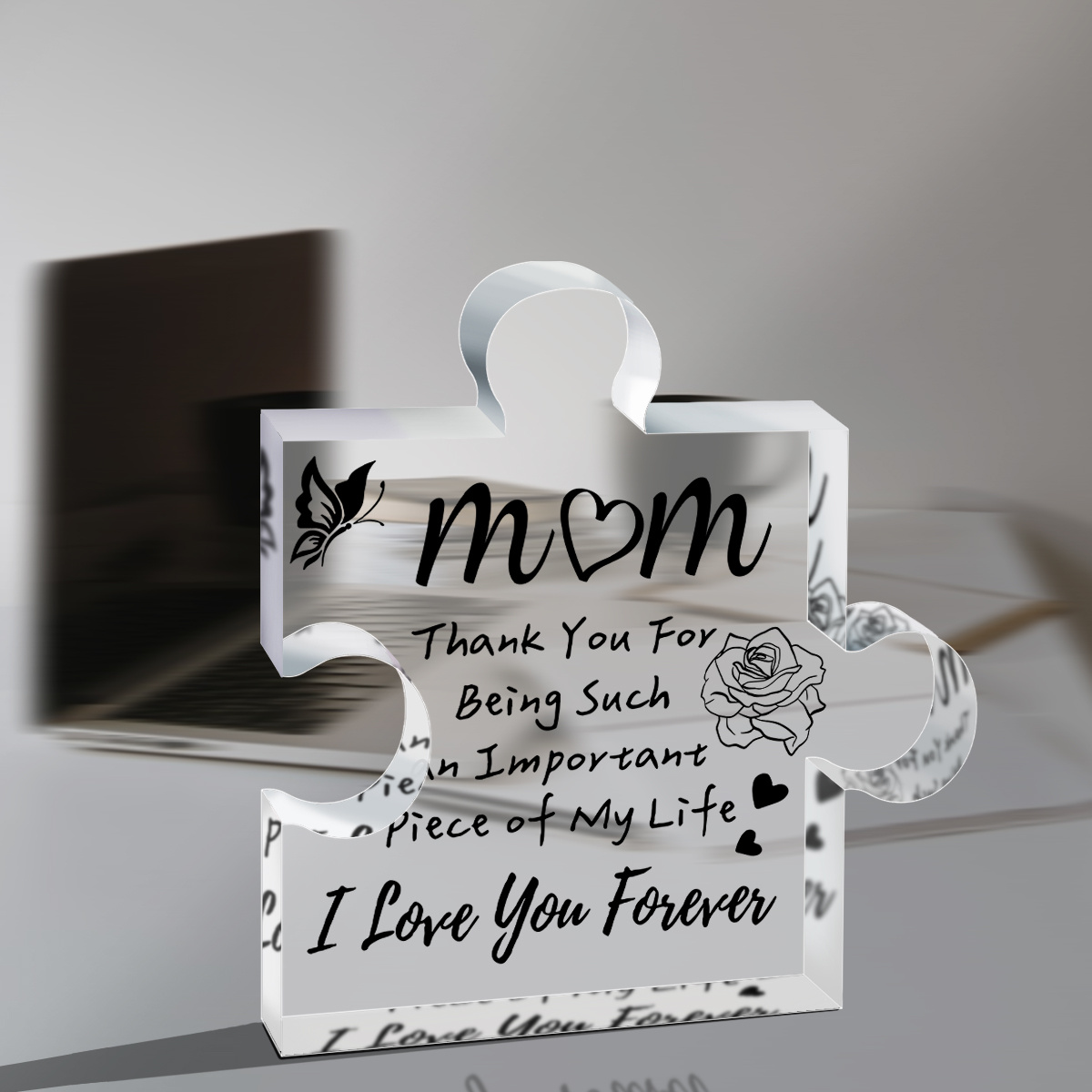 Wooden Ornament Mom Plaques Birthday Gifts For Mom From Son - Temu