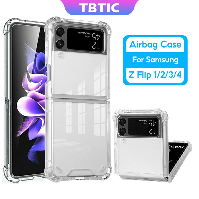 Clear Case With Hinge Protection For Galaxy Z Flip 5 - Temu